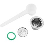 Jeffergarden capsule de caf� r�utilisable rechargeable en acier inoxydable compatible avec la machine ...