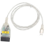 Jeffergarden cble de diagnostic de voiture mini vci obd2, connecteur j1962 22 broches, puce smd pour ...