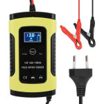 Jeffergarden chargeur de batterie de voiture 12v 6a, affichage num�rique automatique universel pour moto ...