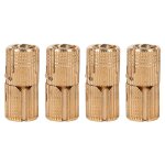 Jeffergarden charnire de baril dissimule pour porte d'armoire en cuivre, pour plans de travail, projet ...