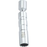 Jeffergarden clé à douille universelle pour bougie d'allumage, outil de démontage magnétique à 12 pans, ... Jeffergarden clé à douille universelle pour bougie d'allumage, outil de démontage magnétique à 12 pans, ...