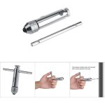 Jeffergarden cl� � tarauder � cliquet r�glable avec poign�e en t m3 m8 et m5 m12 pour jeu de fili�res ...