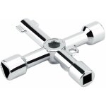 Cl� triangulaire multifonctionnelle de cl� de trou rond de croix pour l'ascenseur �lectrique d'armoire ...