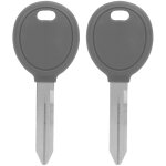 Jeffergarden cl de voiture d'allumage de transpondeur de 2 pices avec 46 puces en cramique adaptes ...