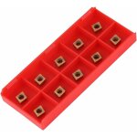 Sjlerst - jeffergarden coffret de 10pcs lames inserts rotatifs cnc insert carbure ccmt060204 - hm ybc251 ...