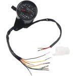 Jeffergarden compteur de vitesse universel, odom�tre r�tro�clair� par led, pour motos et voitures