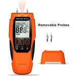 Jeffergarden d�tecteur d'humidit�, testeur humidit� pour mur, bois et papier, humidim�tre portable avec ...
