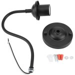 Jeffergarden e27 style vintage noir simple fer applique murale applique 90 - 250v