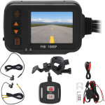 Jeffergarden enregistreur de conduite de moto, �cran 2 pouces, double cam�ra avant et arri�re, 1080p ...