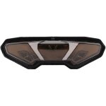 Jeffergarden ensemble de feu arri�re led pour moto, lentille fum�e, adapt� � yamaha mt - 09 / fz - 09 ...