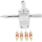 Jeffergarden ensemble d'outils de valve 4 en 1 pour motos, vlos, vhicules lectriques et vtt