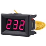 Jeffergarden - eosnow 1pc num�rique 0, 36 ? voltm�tre � affichage led panneau de compteur de tension ...
