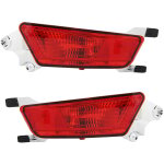 Jeffergarden feu antibrouillard de pare - chocs arri�re lr025149 convient pour land rover range rover ...