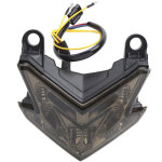 Jeffergarden feu arri�re led pour moto, garde - boue arri�re int�gr� adapt� � kawasaki kcwdz800 / zx6r ...