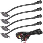 Jeffergarden feux de calandre led, �clairage ambre universel de style raptor pour voiture, pick - up, ...