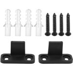 Jeffergarden - guide de plancher de porte de grange, pi�ces de quincaillerie de guidage inf�rieur r�glables ...