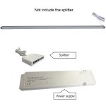 Jeffergarden haofy lumi�re de placard � led, lampe � bande led sous la lumi�re du placard pour biblioth�que ...