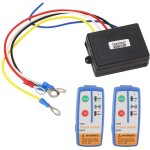 Jeffergarden interrupteur de télécommande sans fil pour treuil électrique 120 w 12 - 24 v, adapté aux ... Jeffergarden interrupteur de télécommande sans fil pour treuil électrique 120 w 12 - 24 v, adapté aux ...