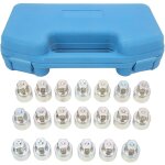 Jeffergarden jeu de douilles pour crous de blocage de roue, outil de dmontage de boulons antivol haute ...