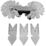 Jeffergarden jeu d'outils de coupe de filetage, jauge  queue d'aronde, gabarit de centrage, pour la ...