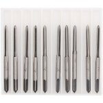 Jeffergarden jeu de tarauds � prise conique m�trique, rainures droites manuelles, outil en acier au carbone, ...