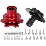 Jeffergarden kit adaptateur universel � 6 trous pour moyeu de volant � d�gagement rapide - outil de r�paration ...