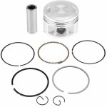 Jeffergarden kit d'assemblage de piston, kit d'assemblage de joint de bague de piston de moto pour moteur ... Jeffergarden kit d'assemblage de piston, kit d'assemblage de joint de bague de piston de moto pour moteur ...