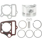 Jeffergarden kit de joints toriques de piston, ensemble de joints de segments de piston de 52, 4 mm haute ...