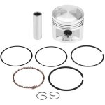 Jeffergarden kit de montage de piston de moto pour cg 125cc atv dirt bike go kart