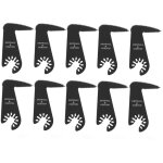 Jeffergarden lame de scie sauteuse multifonctionnelle � dents double face oscillante pour hitachi, lot ...