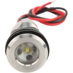 Jeffergarden lampe de pont encastr�e en acier inoxydable 316, �tanche ip68, 1 pouce, 12 � 24v, pour terrasse, ...