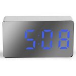 Jeffergarden led miroir r�veil num�rique r�veil multifonctionnel mini r�veil �lectronique pour chambre ...