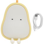 Jeffergarden led veilleuse dessin anim� en forme de poire veilleuses silicone lampe de nuit d�coration ...