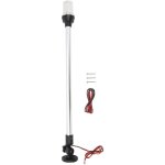 Jeffergarden lumire arrire de bateau pliable de 22 pouces, 63led, visibilit tout autour de 3nm, tanche ...