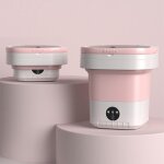 Jeffergarden mini lave - seau portable de 7, 5 l, machine  laver pliable avec essorage doux et tuyau ...