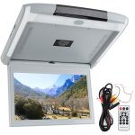 Jeffergarden moniteur de plafond de voiture 11, 6 pouces hd 1080p tv mp5 cran d'affichage avec usb tf ...