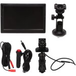 Jeffergarden moniteur de sige de voiture pour bb, 5 pouces, cran hd, dc 12v, tanche, camra arrire, ...
