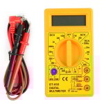 Jeffergarden multimtre numrique de poche portatif dt - 832, testeur de rsistance de courant de tension ...