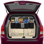 Jeffergarden organisateur de coffre de voiture et support de rangement pour suv et camions
