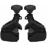 Jeffergarden - outil de montage de pneu, 2 pices bloque roue dmonte pneu pince outils, changeur de ...