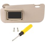 Jeffergarden pare - soleil de voiture gauche ct� conducteur gris durable haute duret� pare - soleil avec ...