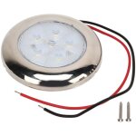Jeffergarden plafonnier led pour camping - car, 12v, �clairage blanc �tanche ip65, pour bateau, camping ...