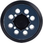 Jeffergarden plaque arri�re de ponceuse 5 pouces 8 trous 4 trous disque de pon�age multi - usages, adapt� ...