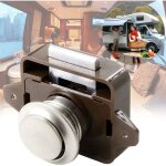 Jeffergarden poigne de porte d'armoire de camping - car avec serrure  bouton - poussoir