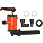 Jeffergarden pompe de vivier 800gph, arateur de rservoir d'appt, cartouche submersible 12v, pompe ...