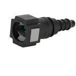 Jeffergarden raccord de conduite de carburant, connecteur � d�gagement rapide robuste en plastique noir ...