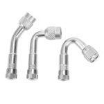 Rallonge de valve de pneu en laiton, adaptateur d'extension de tige de valve 90 � 135 � 45 � pour voiture ...