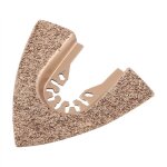 Jeffergarden scie oscillante multifonction (lime triangulaire en carbure  coupe affleurante)