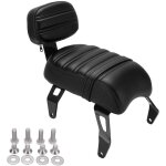 Jeffergarden sige passager arrire avec kits de dossier de remplacement pour indian scout bobber 20182021noir ...