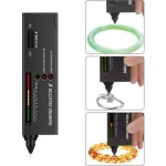 Jeffergarden stylo testeur de diamant professionnel, haute pr�cision �lectronique pour bijoux, d�tecteur ...